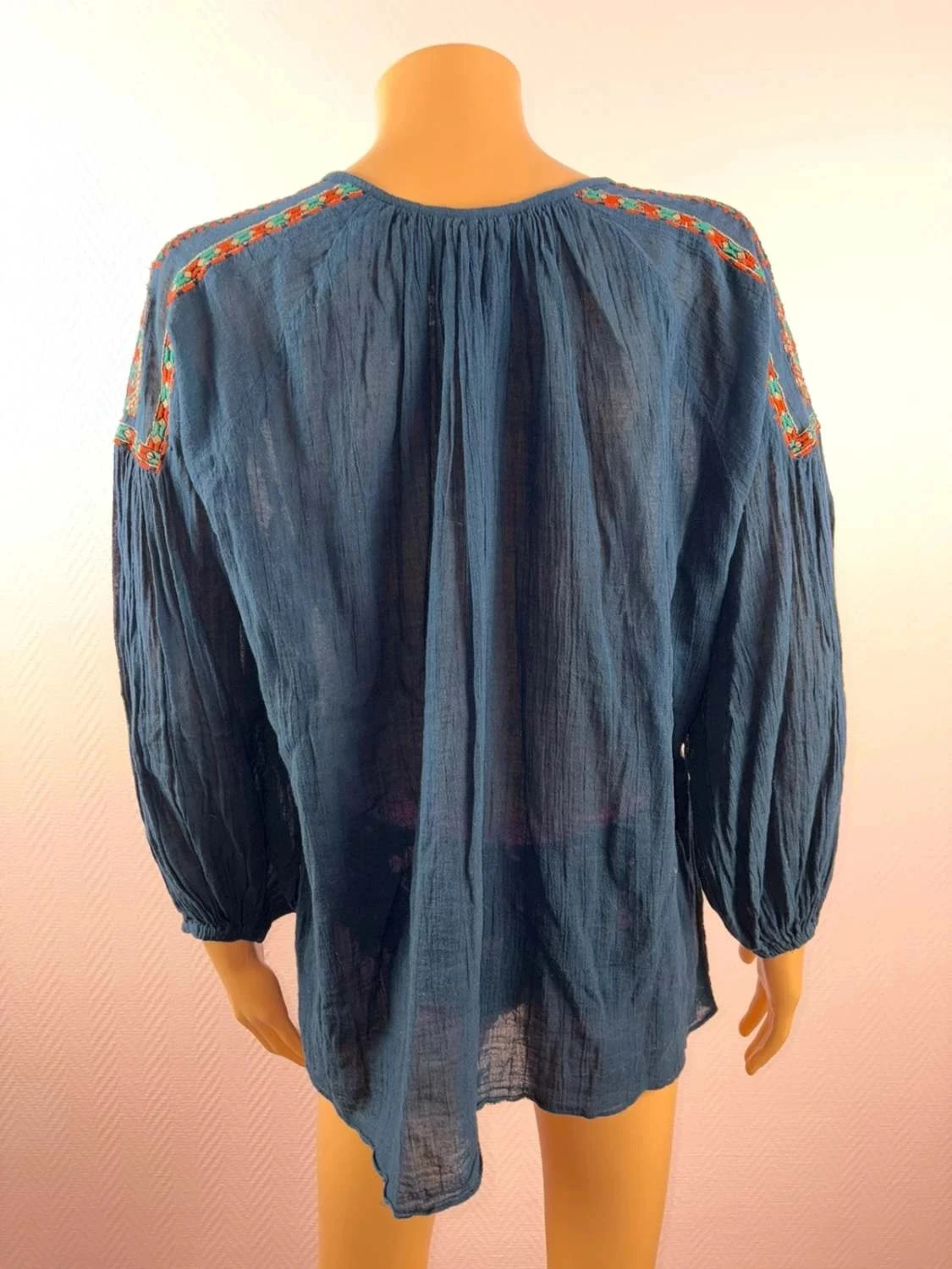 Blouse vrouw maat m Stéphanie vaille super staat – photo 4